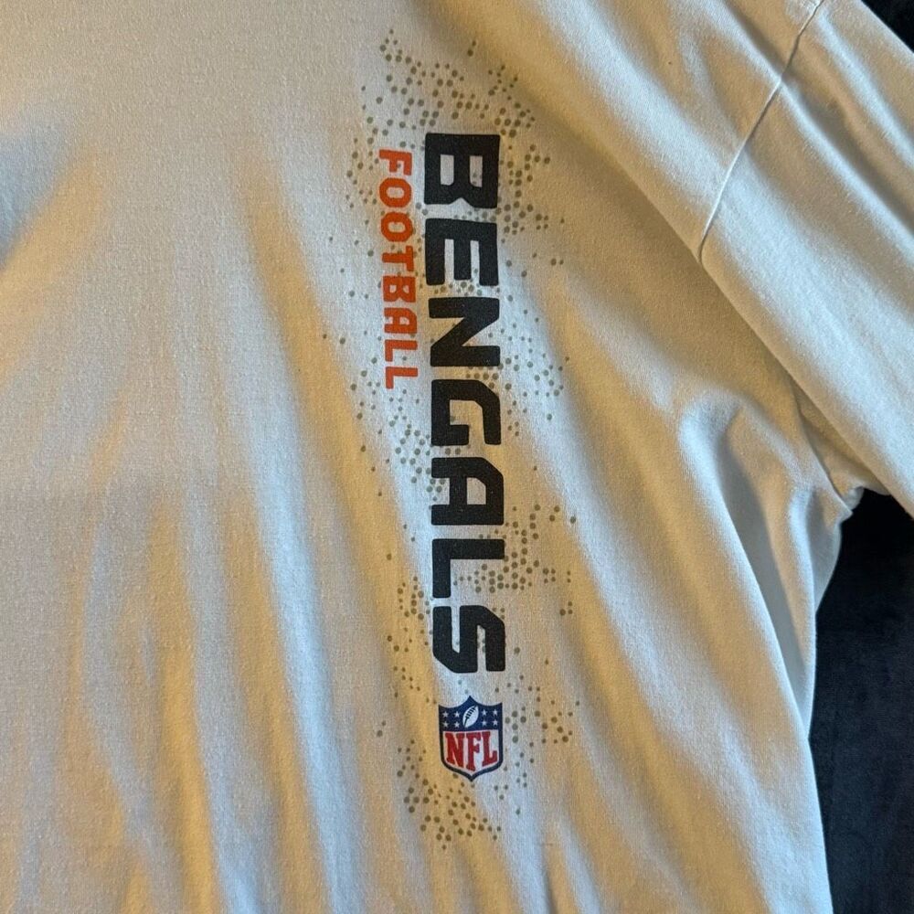 Reebok Mens NFL Cincinnati Bengals TShirt Size XL Sports Football Joe Burrow Fan - Picture 2 of 14